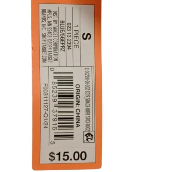 Colsie Women's Contrast Trim Layered Bralette - Blue Size S NWT - Picture 6 of 6